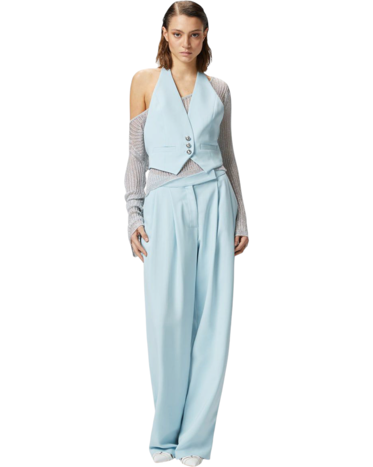 Κομψό Παντελόνι με Πιέτες MONTANO