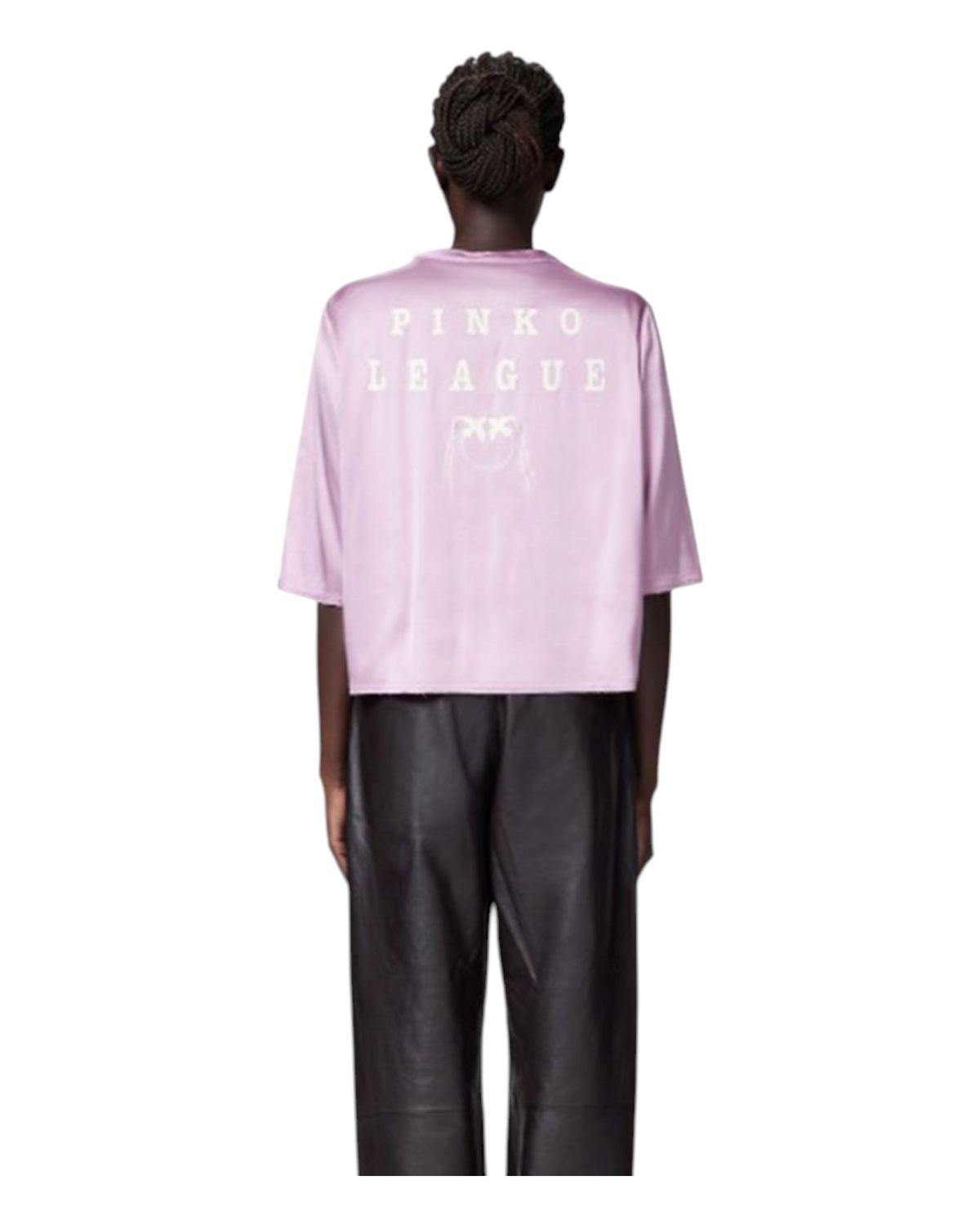 T-Shirt σατέν με λογότυπο TOGETHER