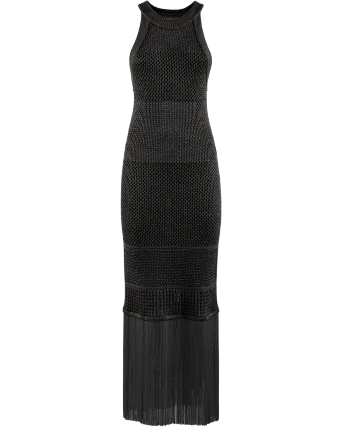 Maxi φόρεμα από πλεκτό lurex MAGLIA TUA