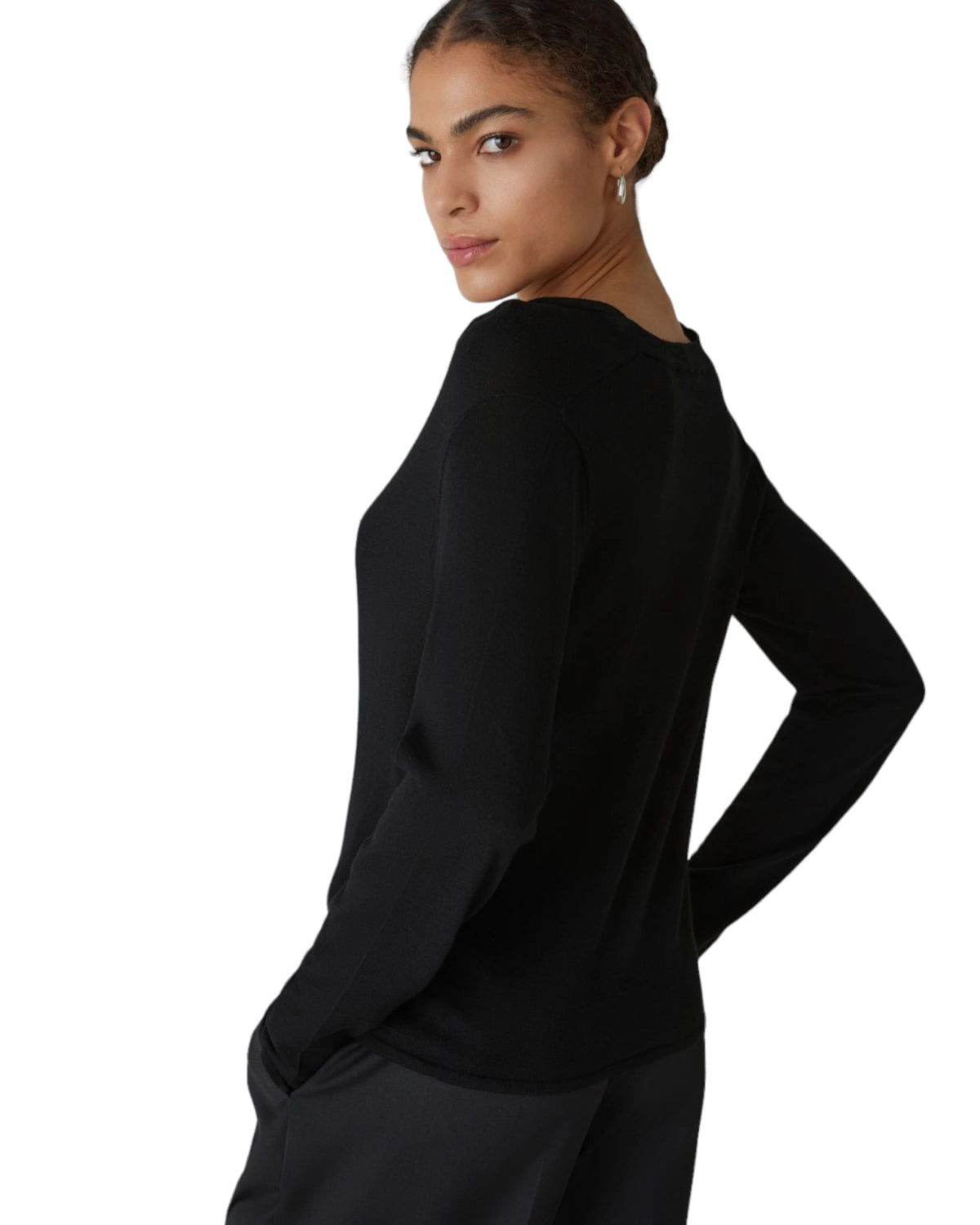 Πουλόβερ μάλλινο slim-fit GLAMIS