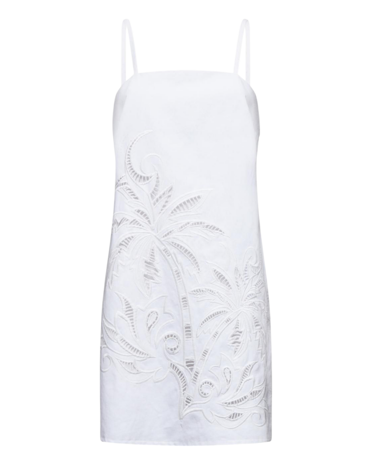 Mini φόρεμα με φλοράλ κέντημα UANIM