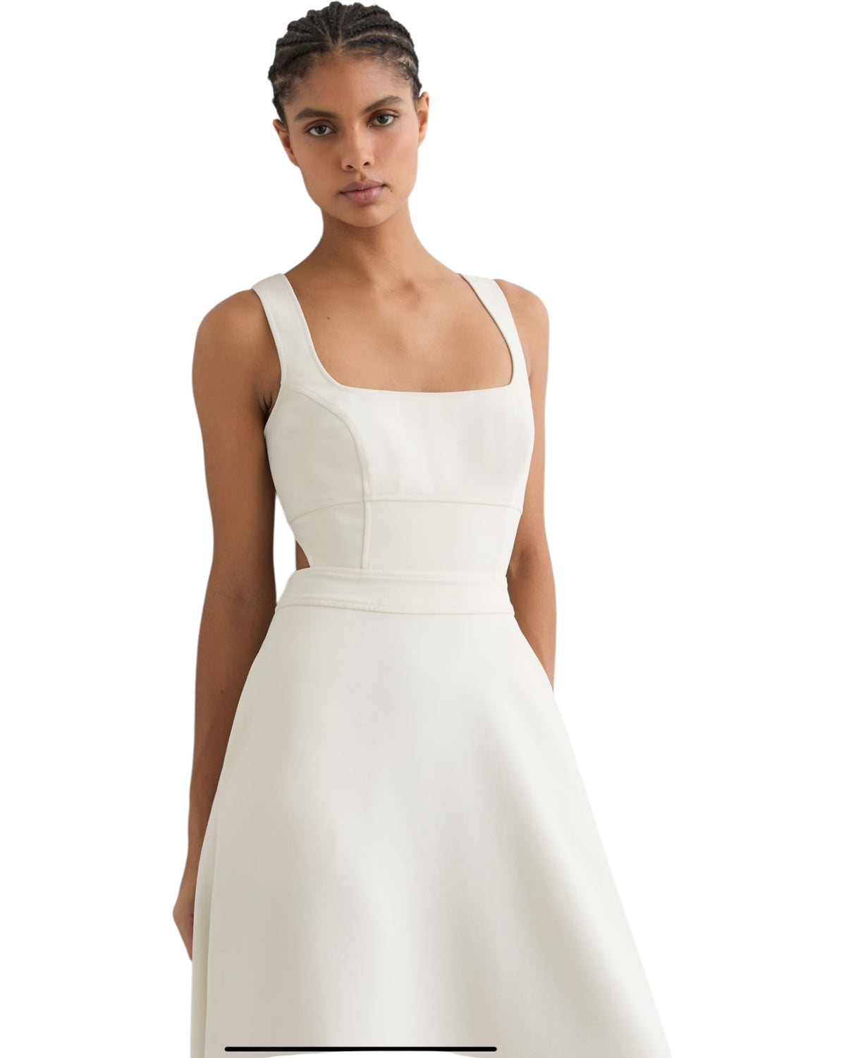 Φόρεμα Midi με κοψίματα DINA