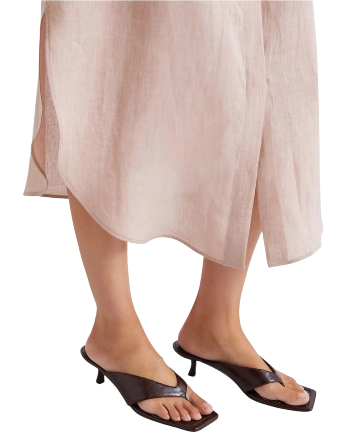 Flip flops με τετράγωνη μύτη MLAGIOIA