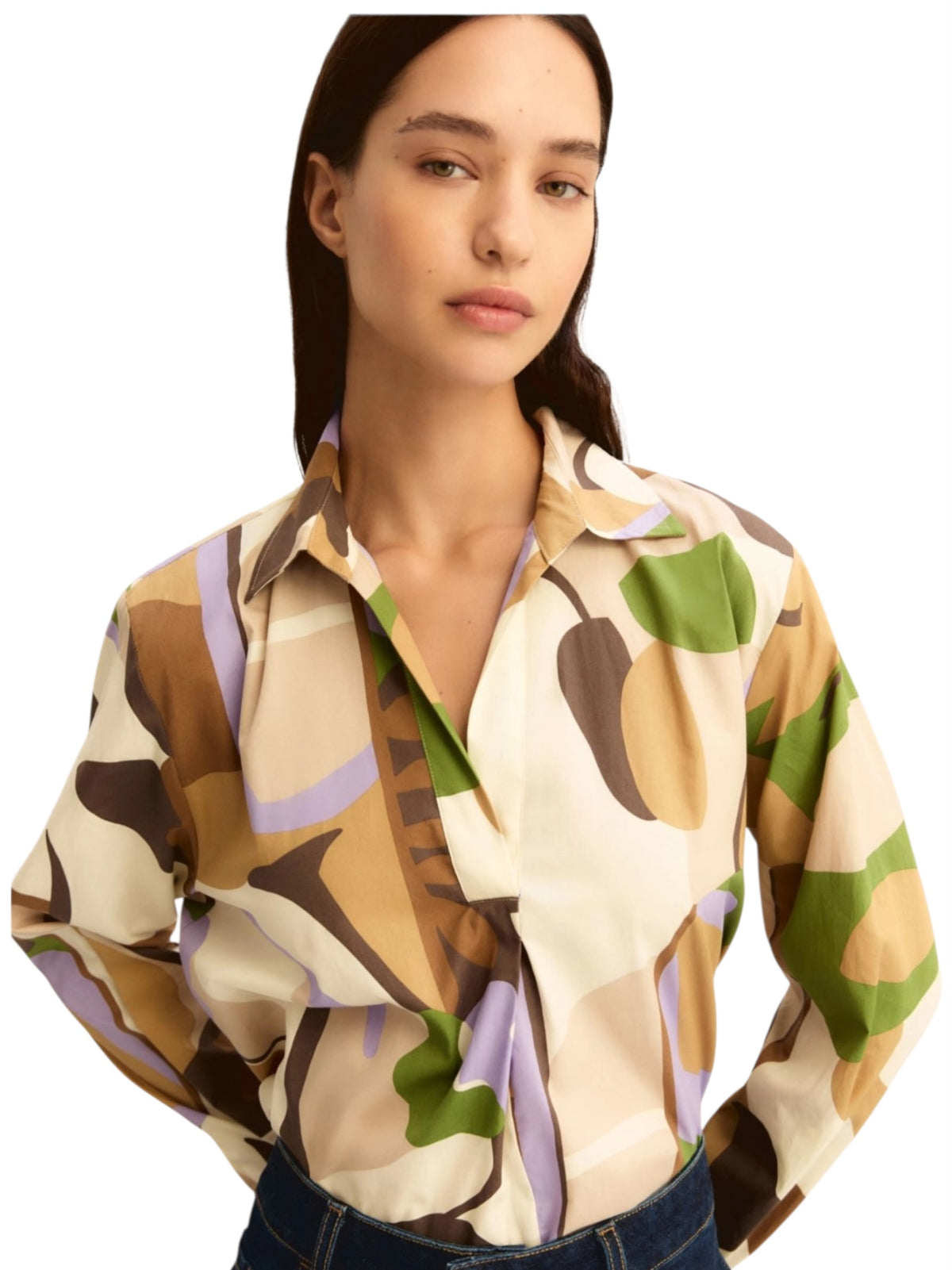 Μπλούζα με εμπριμέ print EMMPONTILE