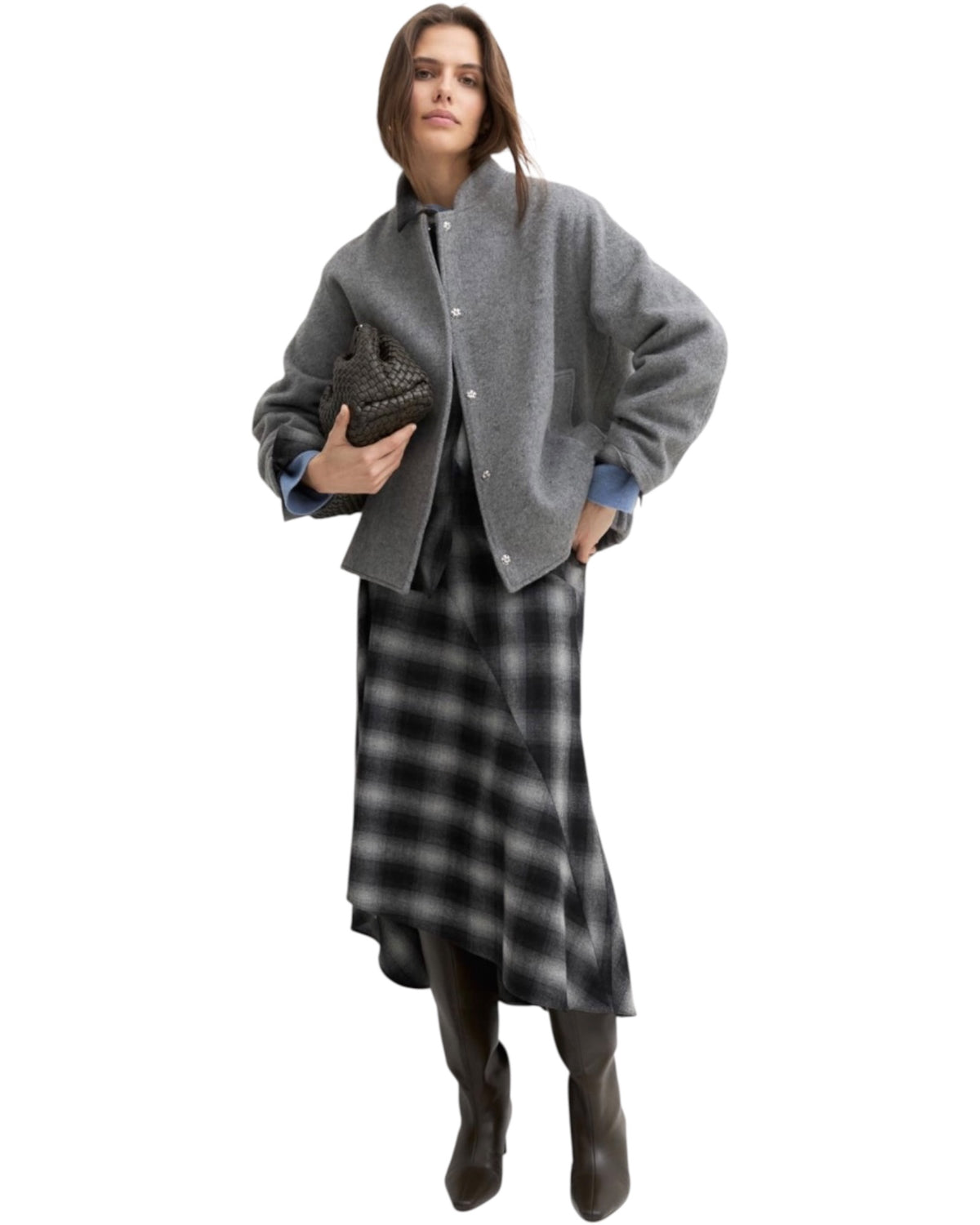 Μάλλινo jacket EMMPANNO