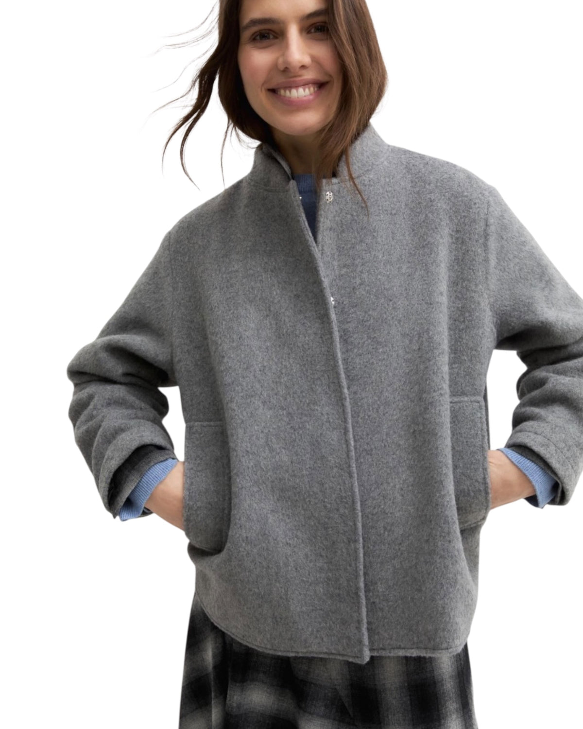 Μάλλινo jacket EMMPANNO