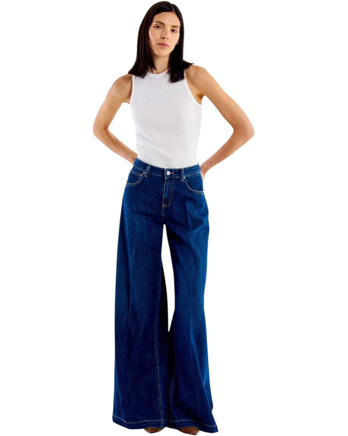 Wide leg Τζιν