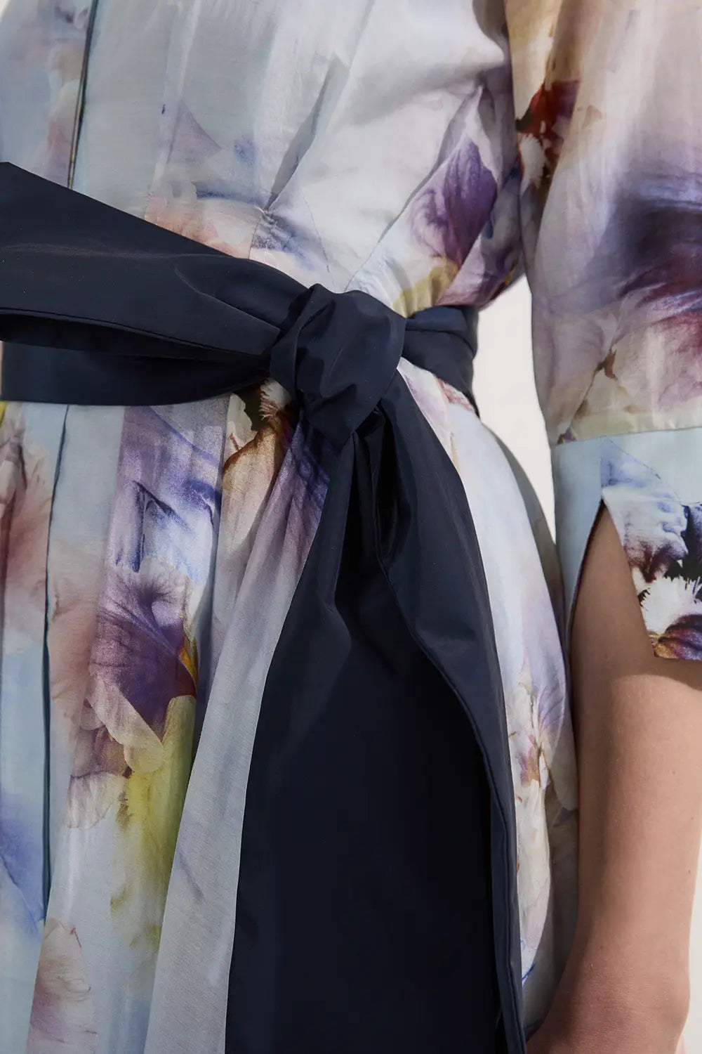 Φόρεμα φλοράλ σε γραμμή Α