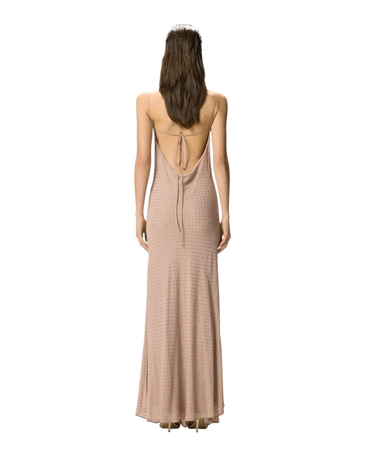 Μακρύ φόρεμα με στρας FARRO