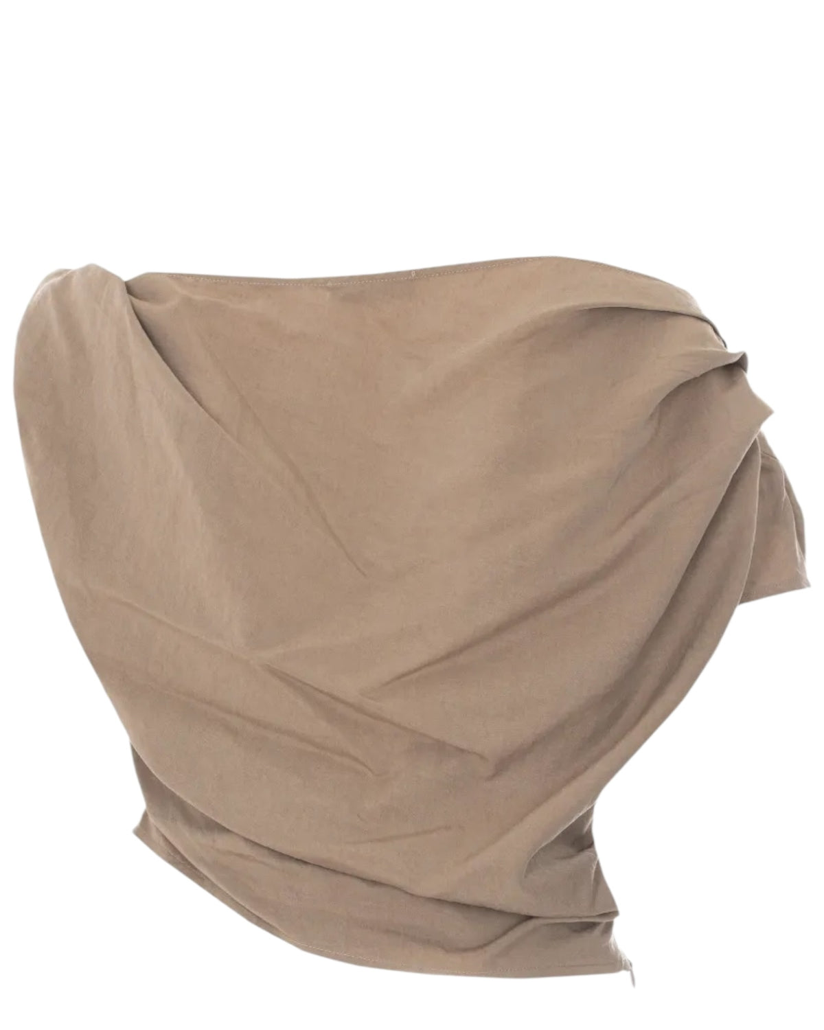 Μπλούζα με ντραπέ σχέδιο και γυριστούς ώμους