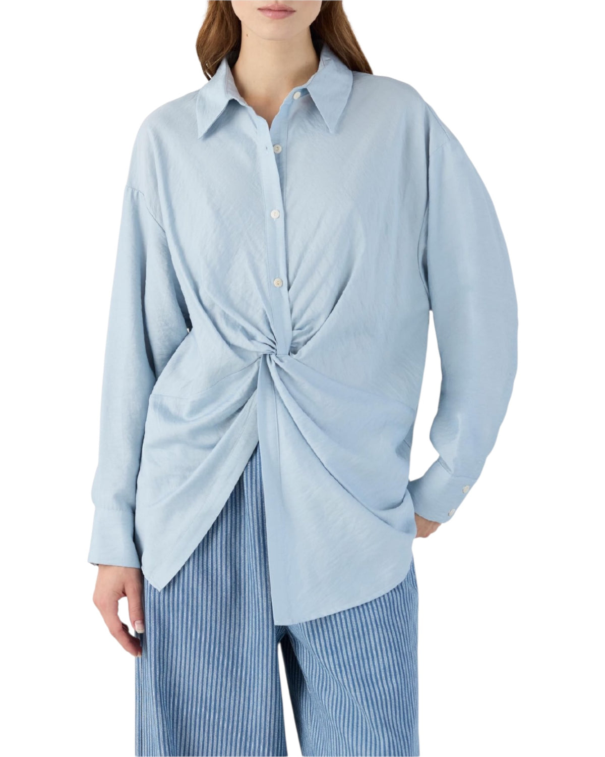 Πουκάμισο με στριφτό κόμπο