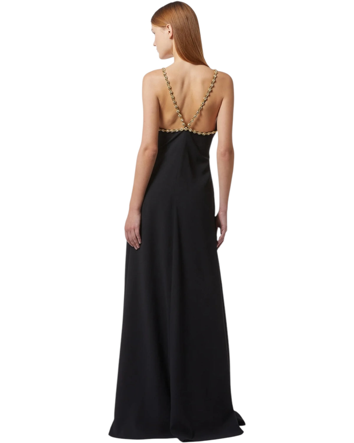 Φόρεμα Maxi με ιδιαίτερο σχέδιο στην πλάτη