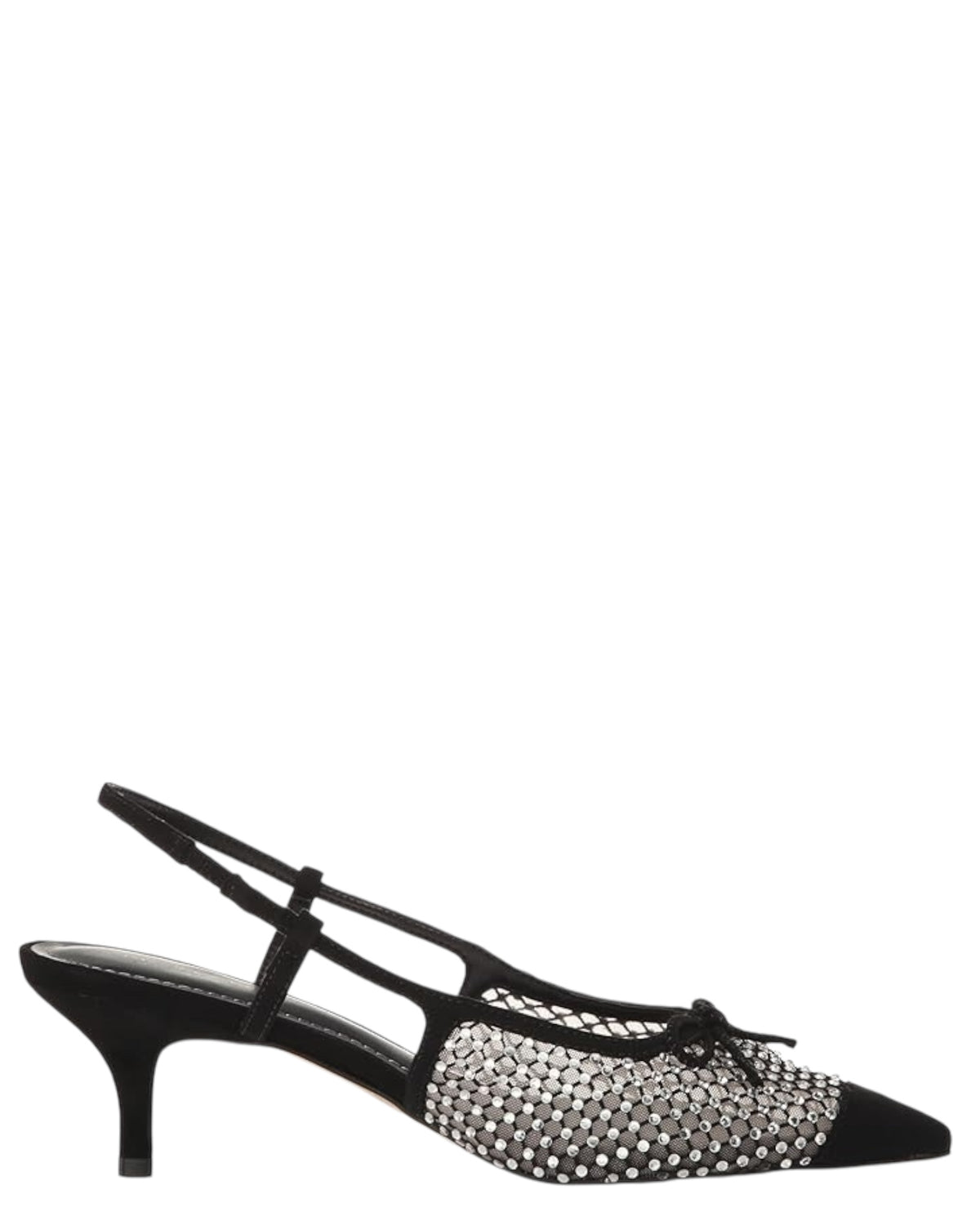 Mules με τακούνι και στρας RELONA