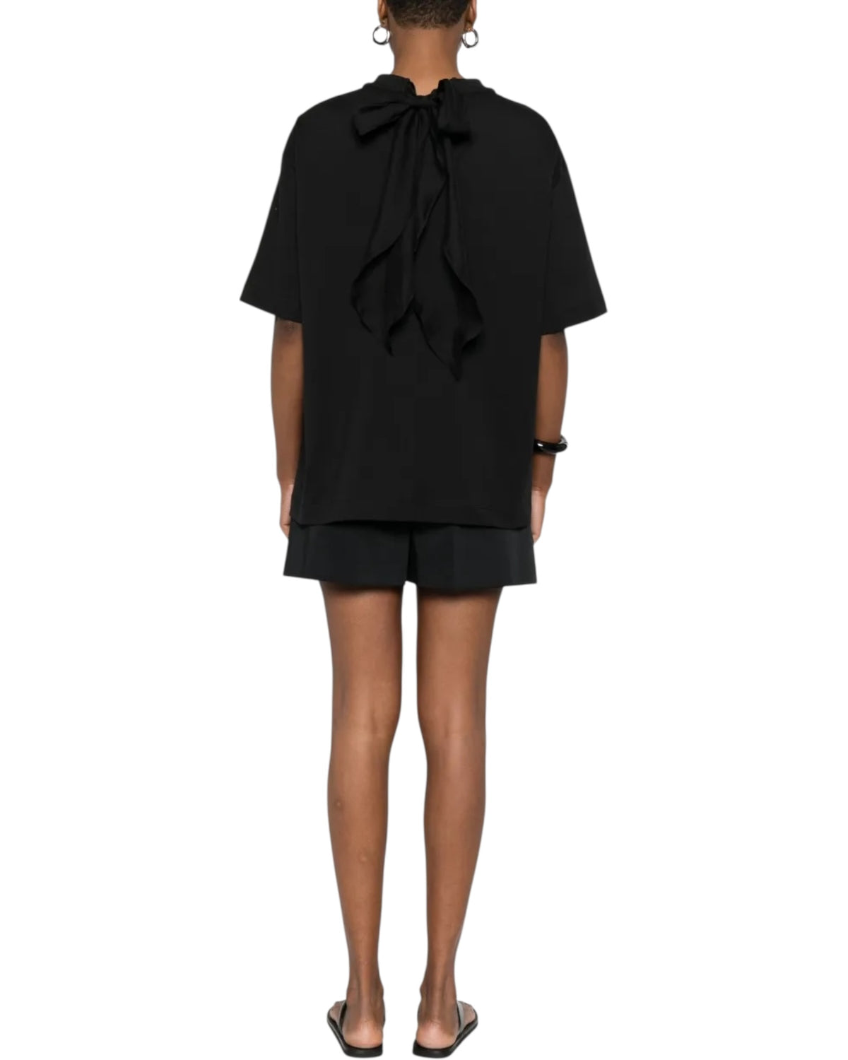 T-shirt με φιόγκο