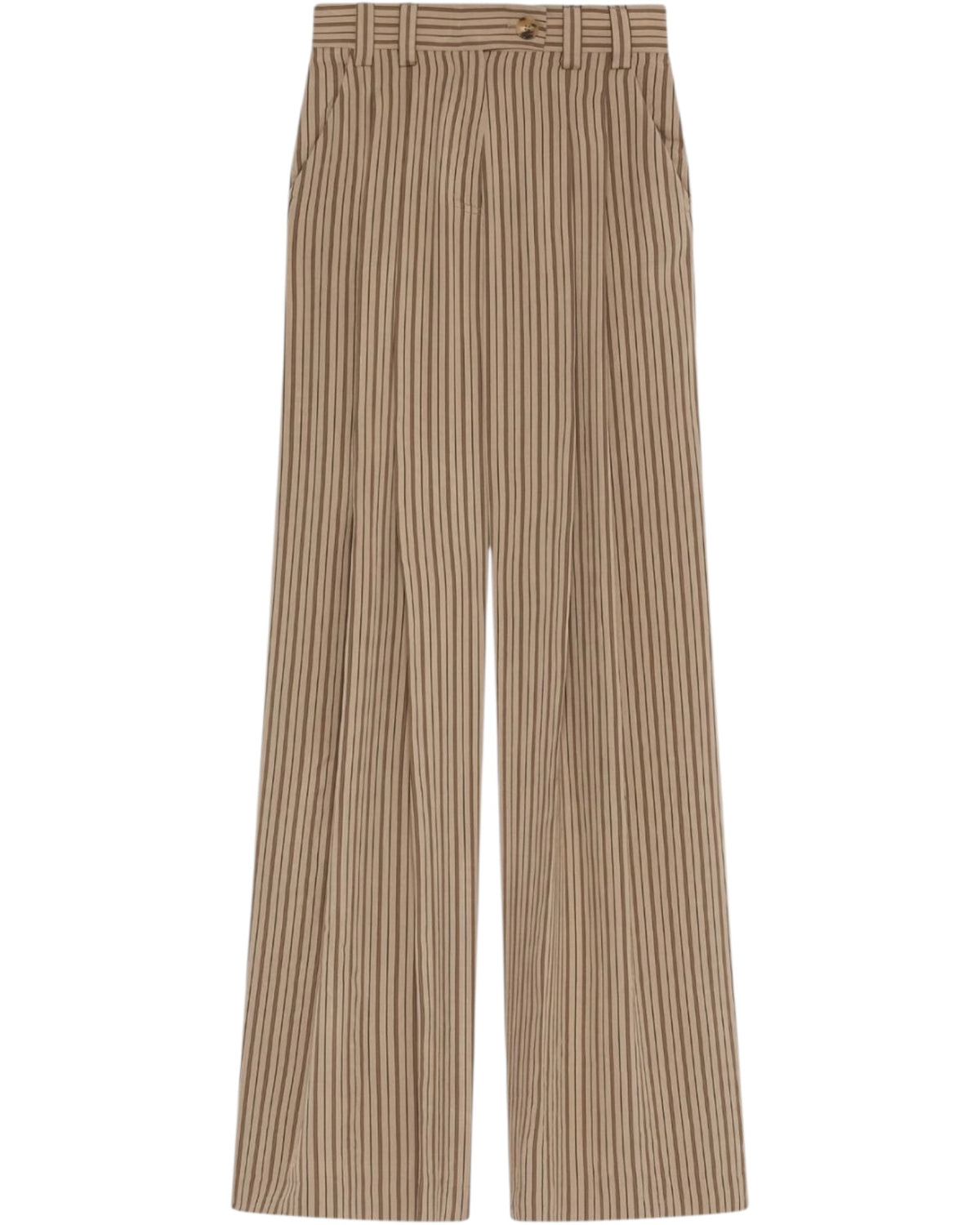 Παντελόνι palazzo από βισκόζη MLLORDINE