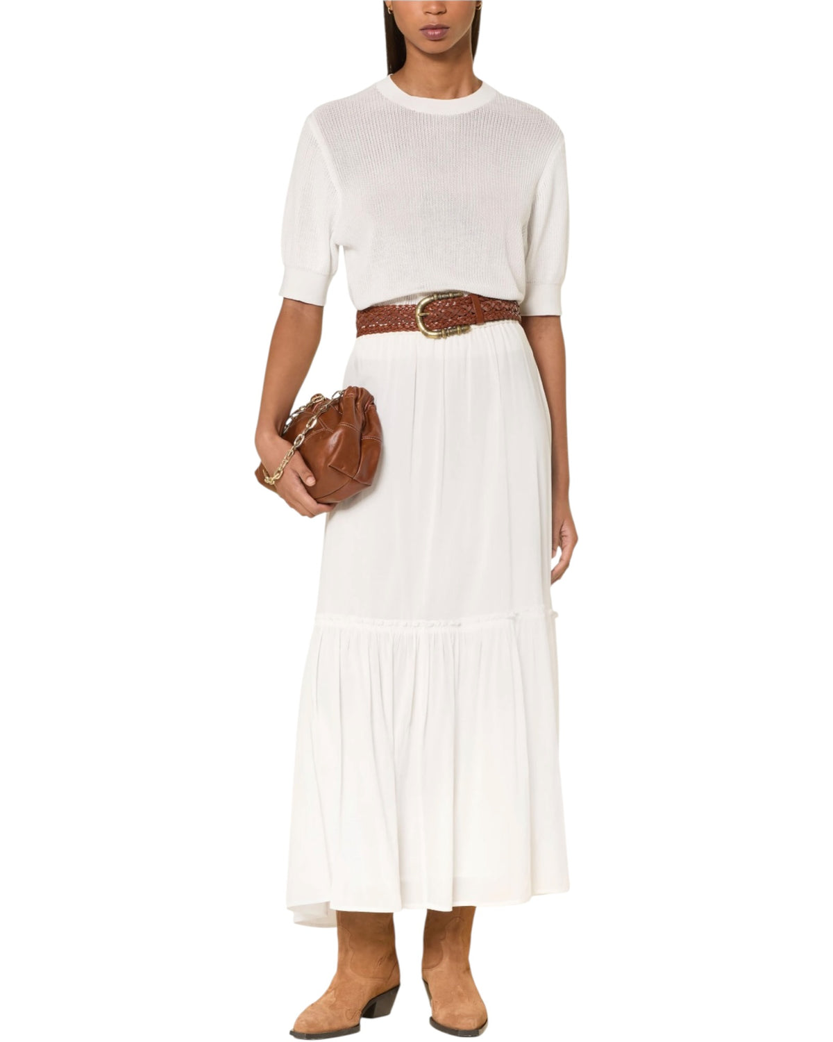 Φούστα με βολάν ISALYN