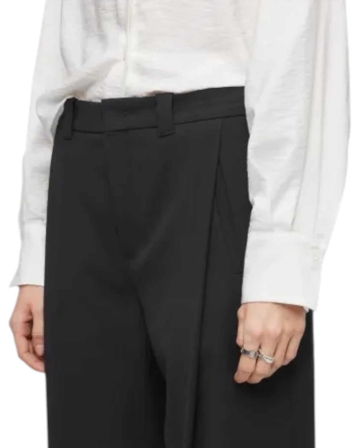 Παντελόνι με βαθιές πιέτες UNPACK