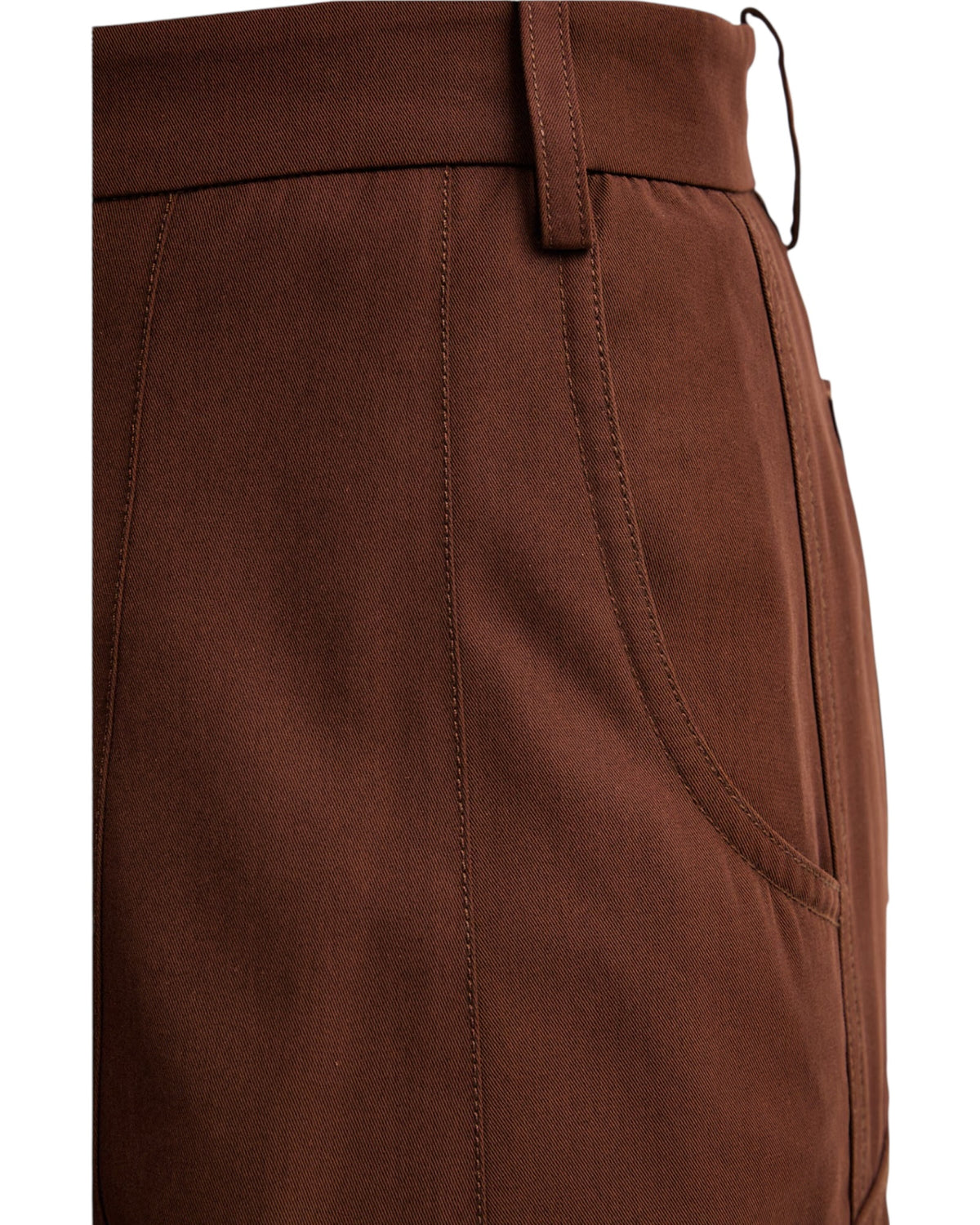 Χυτό βαμβακερό παντελόνι ROSALIN