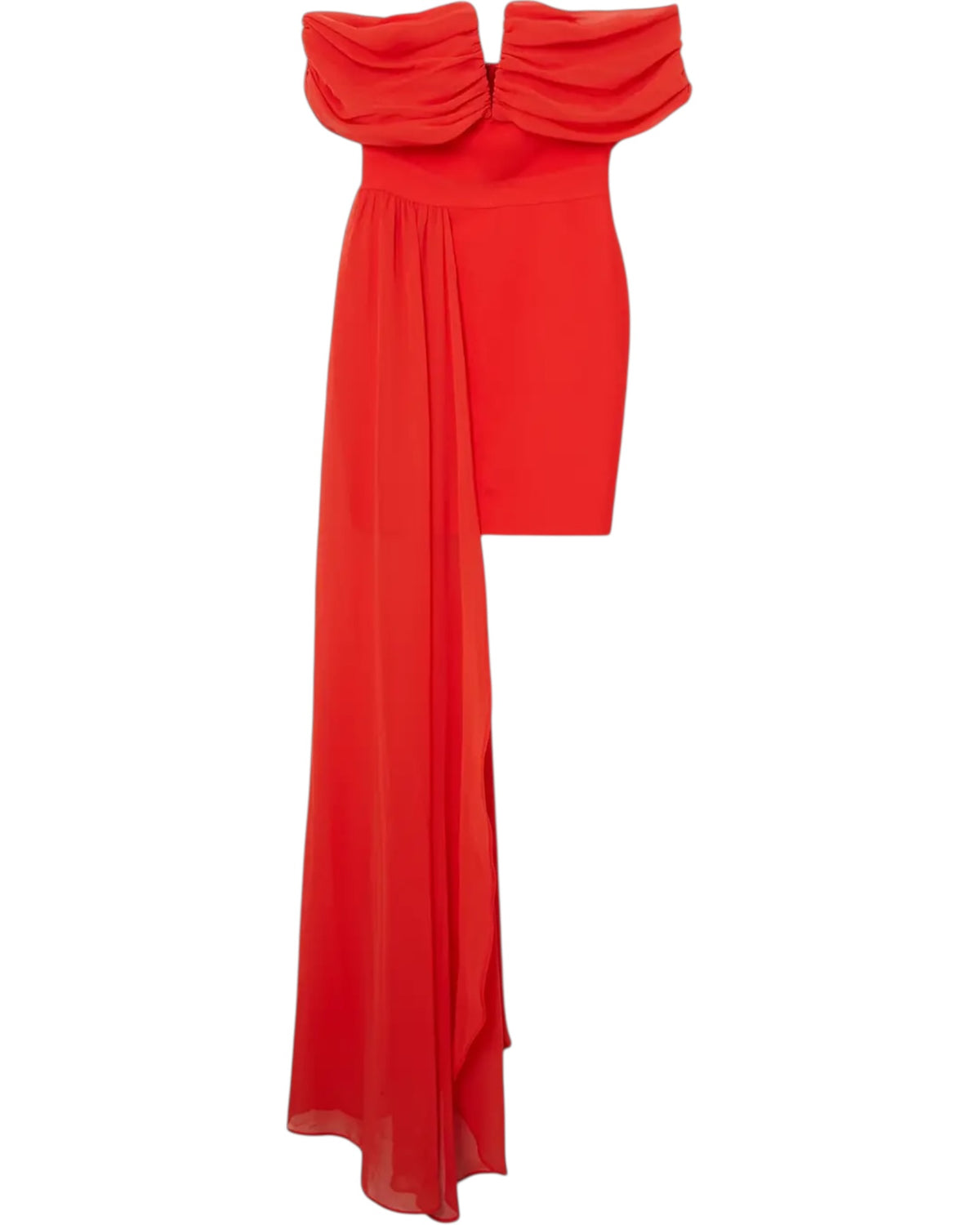 Φόρεμα με ασύμμετρο τελείωμα