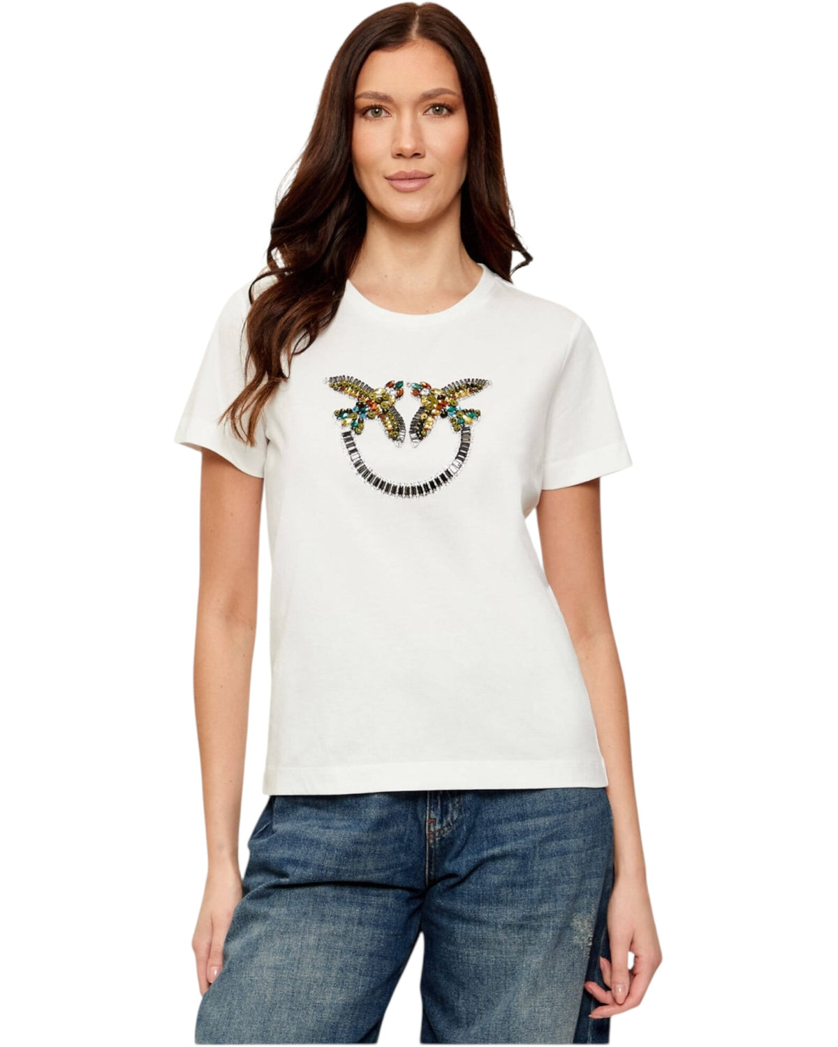 T-shirt με διακοσμητικό LOVE BIRDS QUENTIN