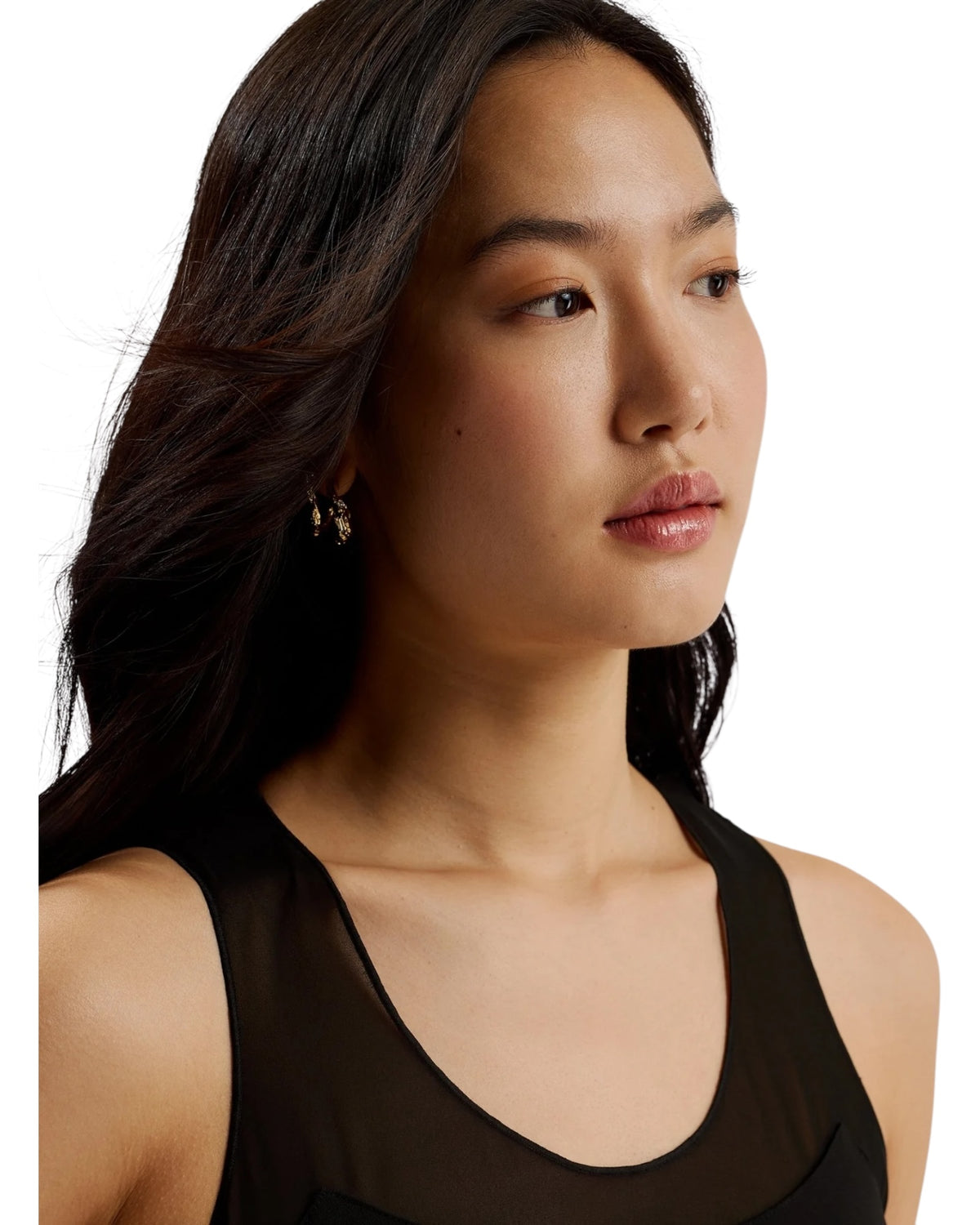 Μίντι Αμάνικο Φόρεμα Mephora