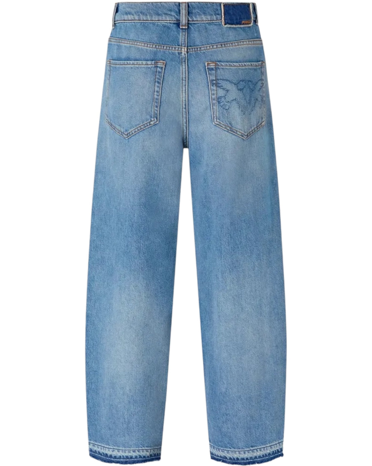 Τζιν σε γραμμή balloon με ξεθωριάσματα ESTELLE EGG