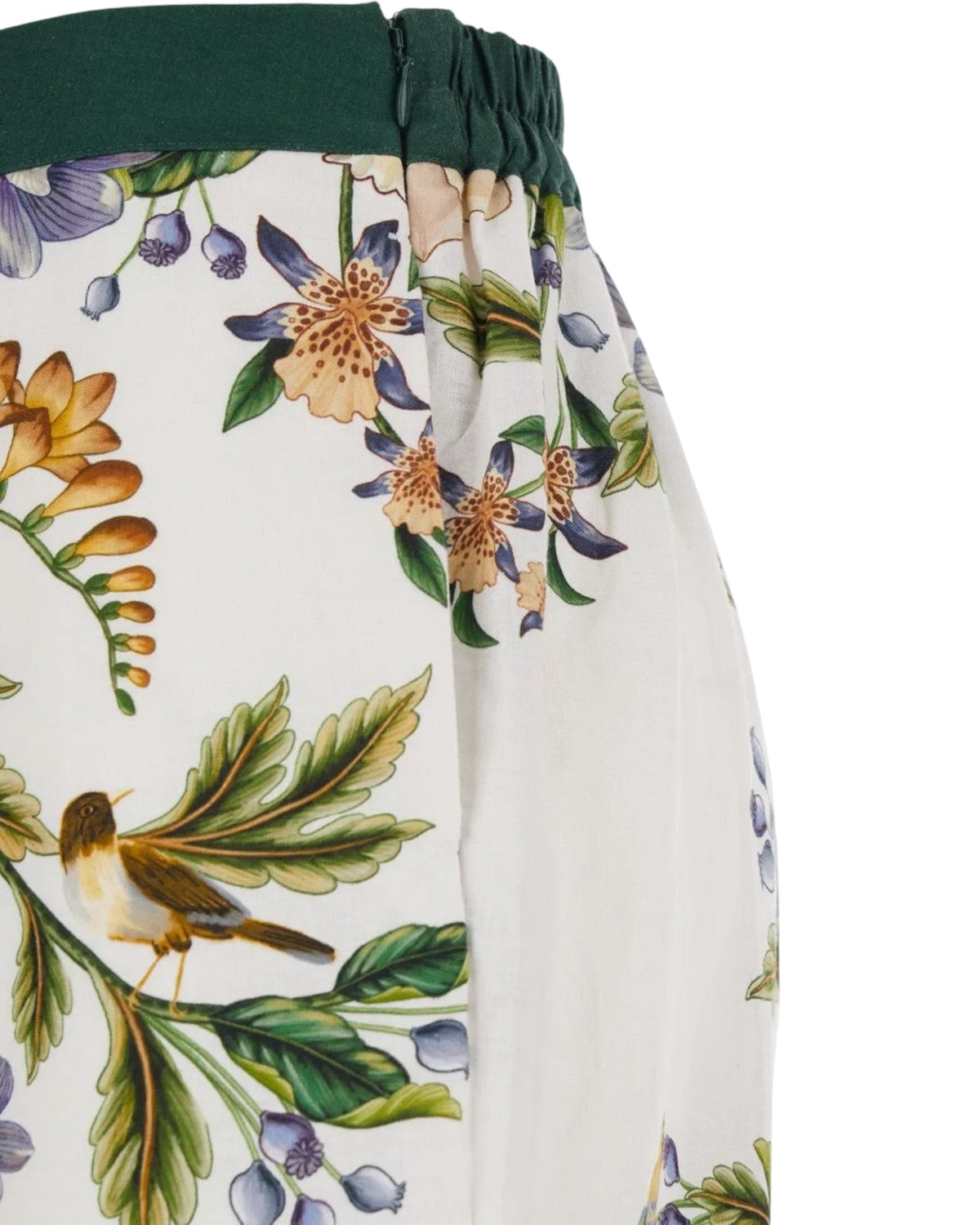 Λινό παντελόνι με floaral print NATURE SAND PANTS