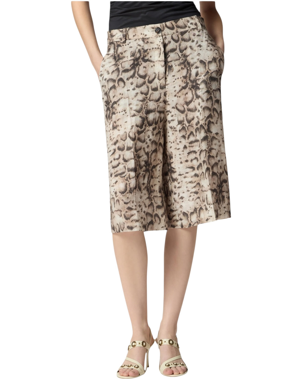 Βερμούδα με τύπωμα φιδιού CATTOLICA