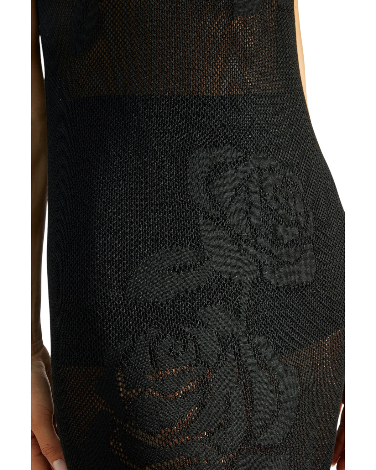 Φόρεμα πλεκτό με κεντήματα ALBA