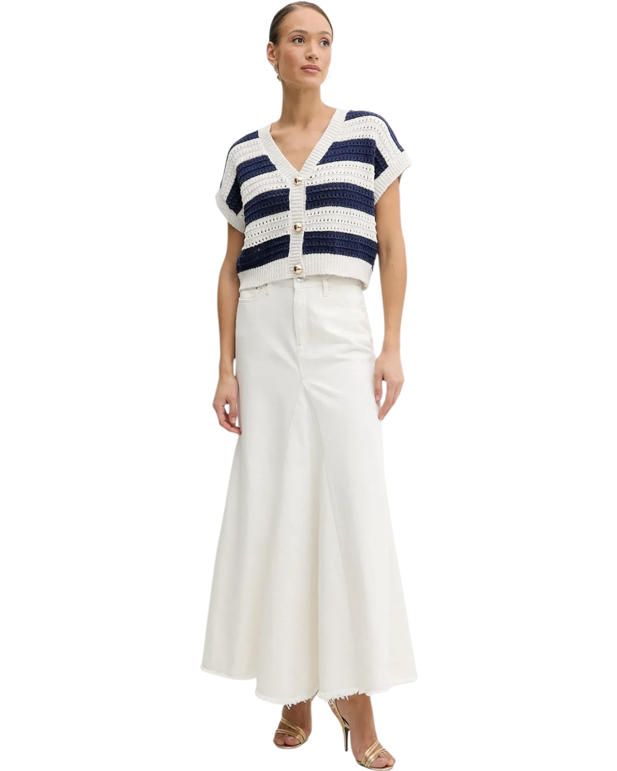 Κοντή ζακέτα σε ριγέ