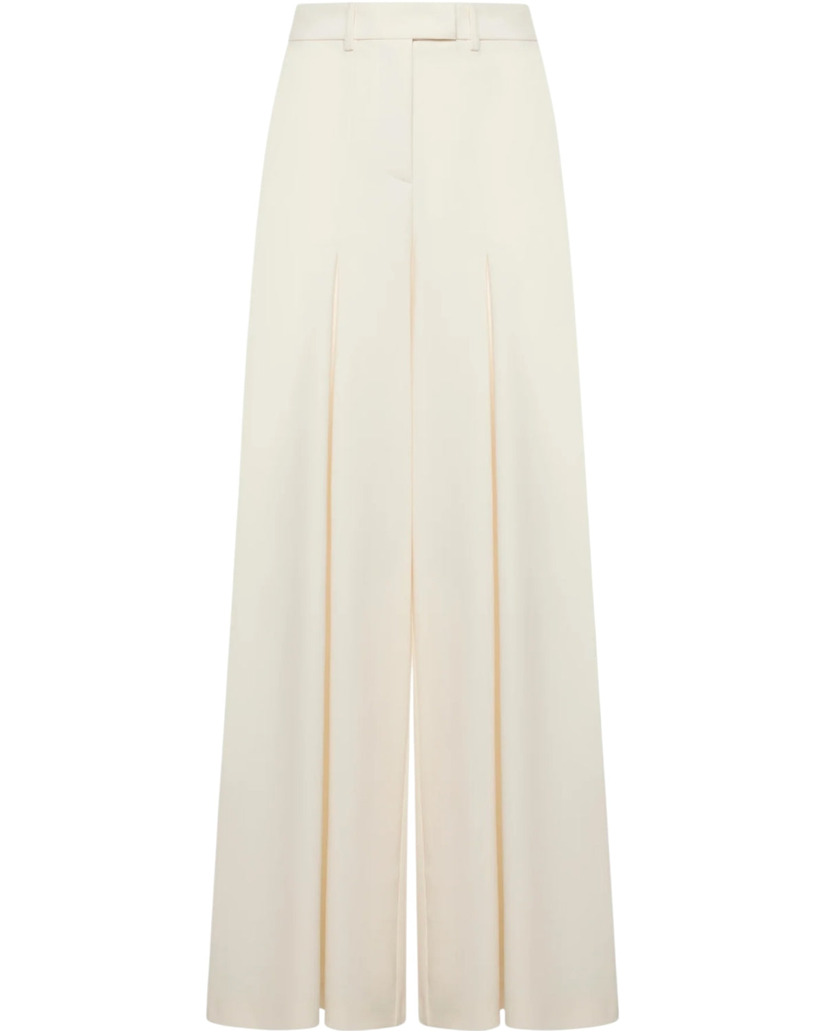 Παντελόνι με φαρδύ πόδι σε poly cady