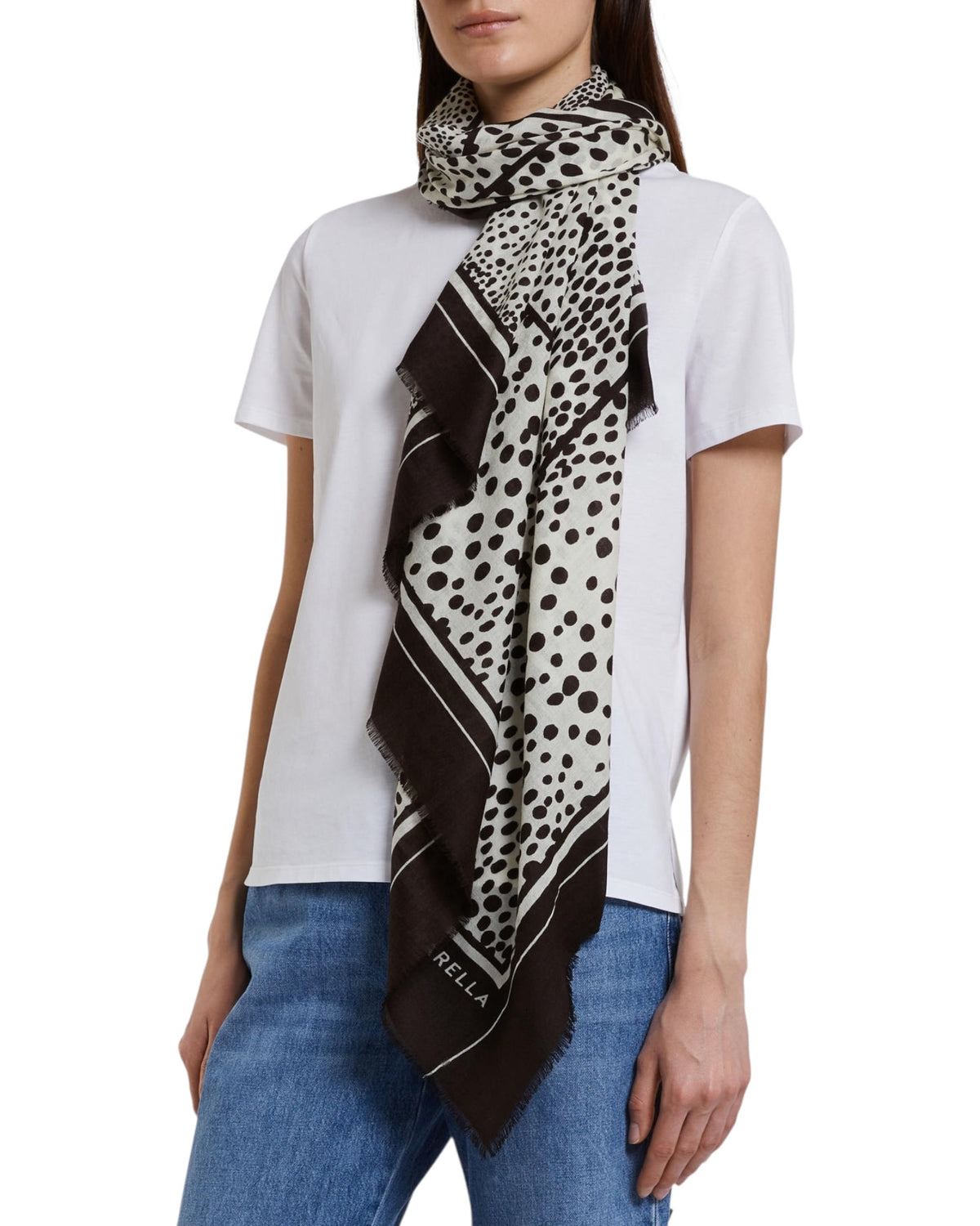 Σάλι με animal print MLAERBA