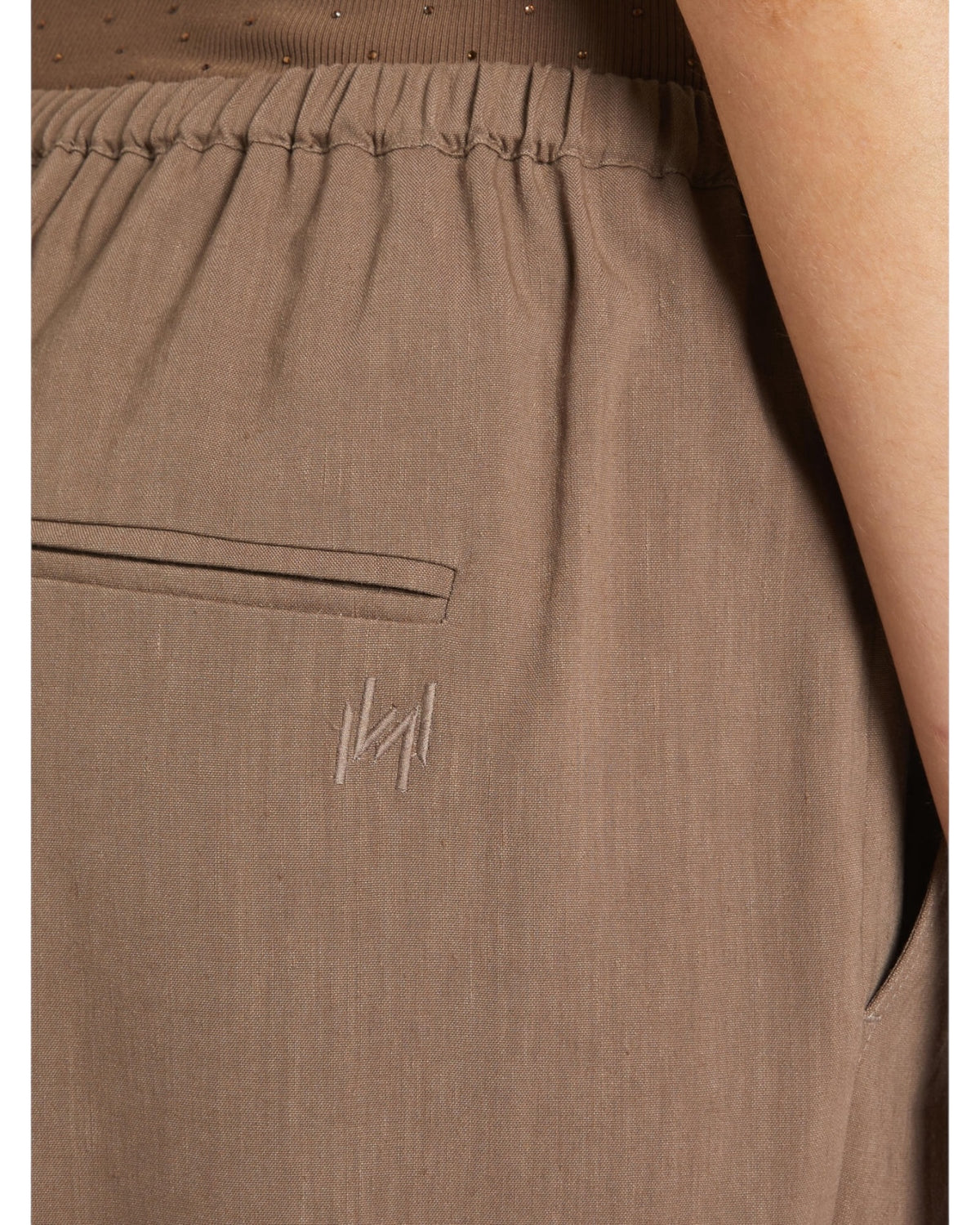 Λινό παντελόνι MLMALLORO