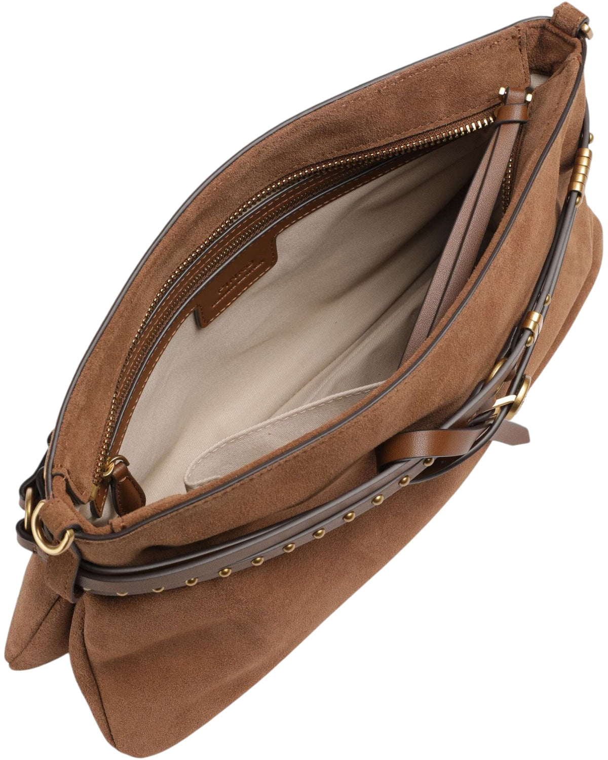 Τσάντα suede BELT BAG BIG SUEDE