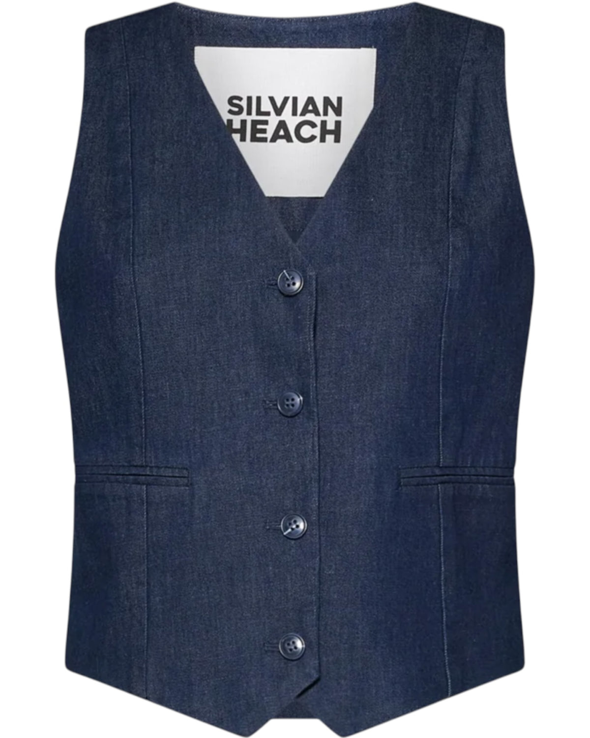 Γιλέκο denim KALANE