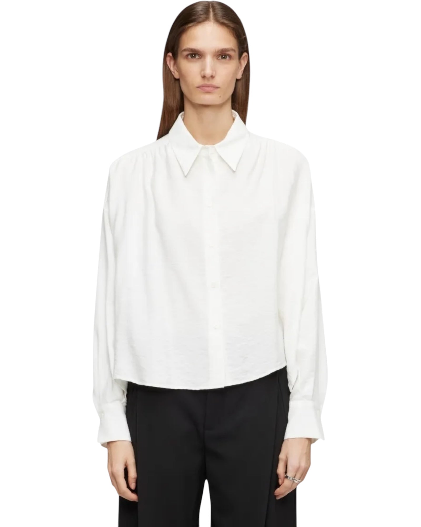 Πουκάμισο μπλούζα σε μείγμα βισκόζης FLANNA