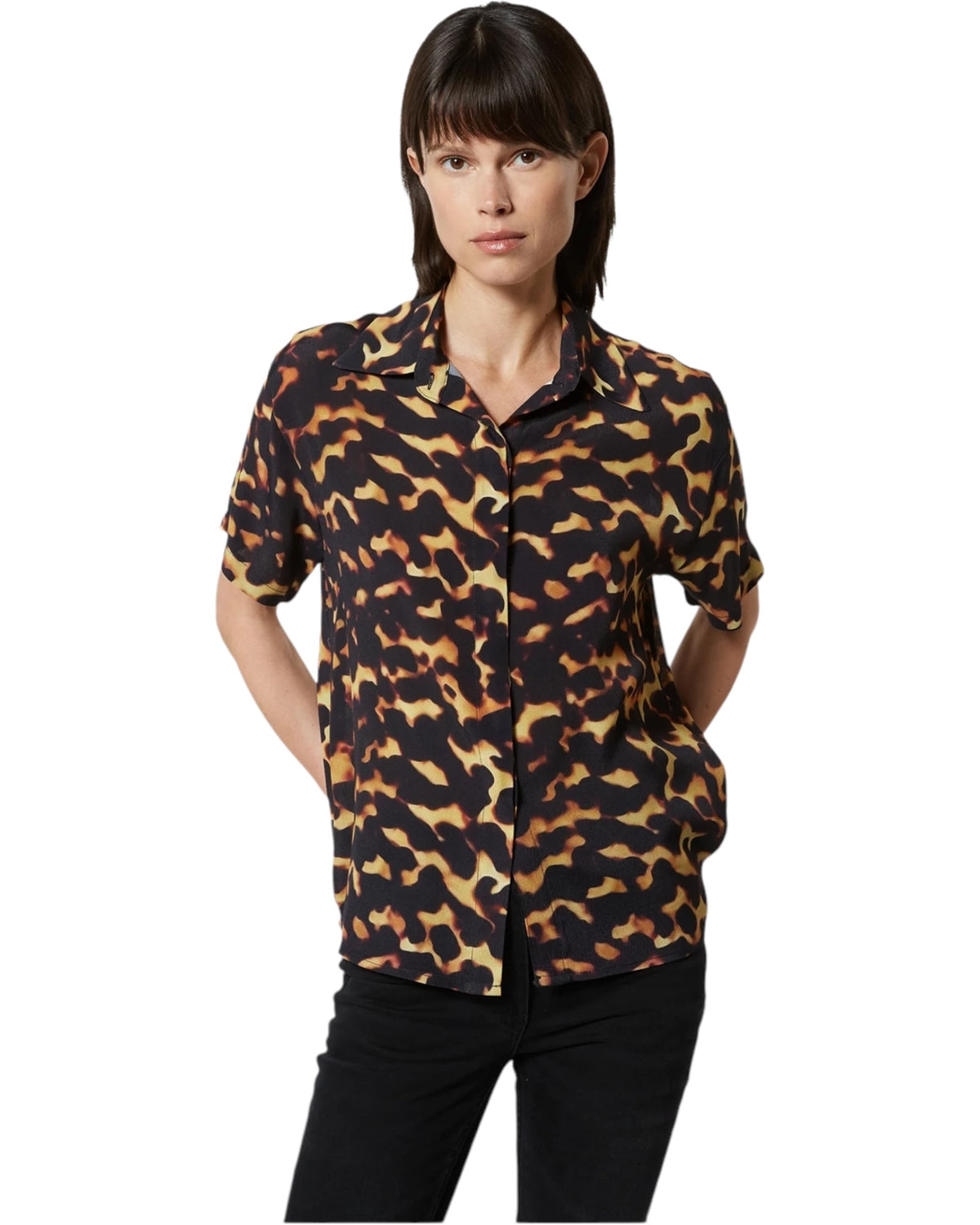 Animal Πουκάμισο με Κοντό Μανίκι