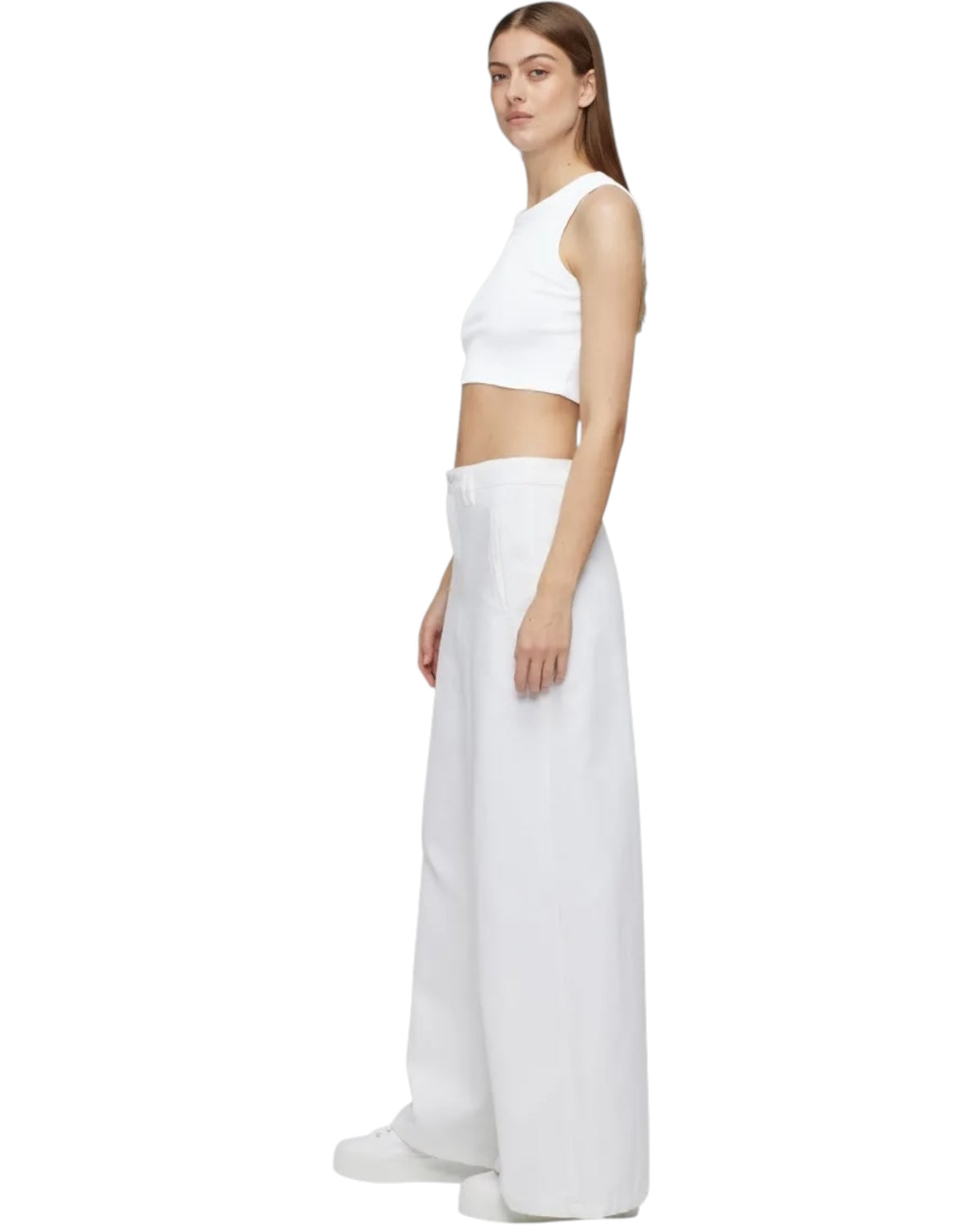 Βαμβακερό παντελόνι wleg BROAD