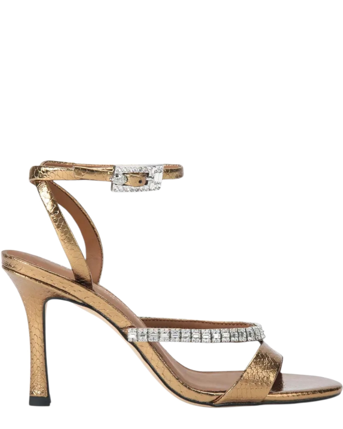 Πέδιλο με κρυστάλλινο λουράκι CRYSTAL STRAP SANDAL 90