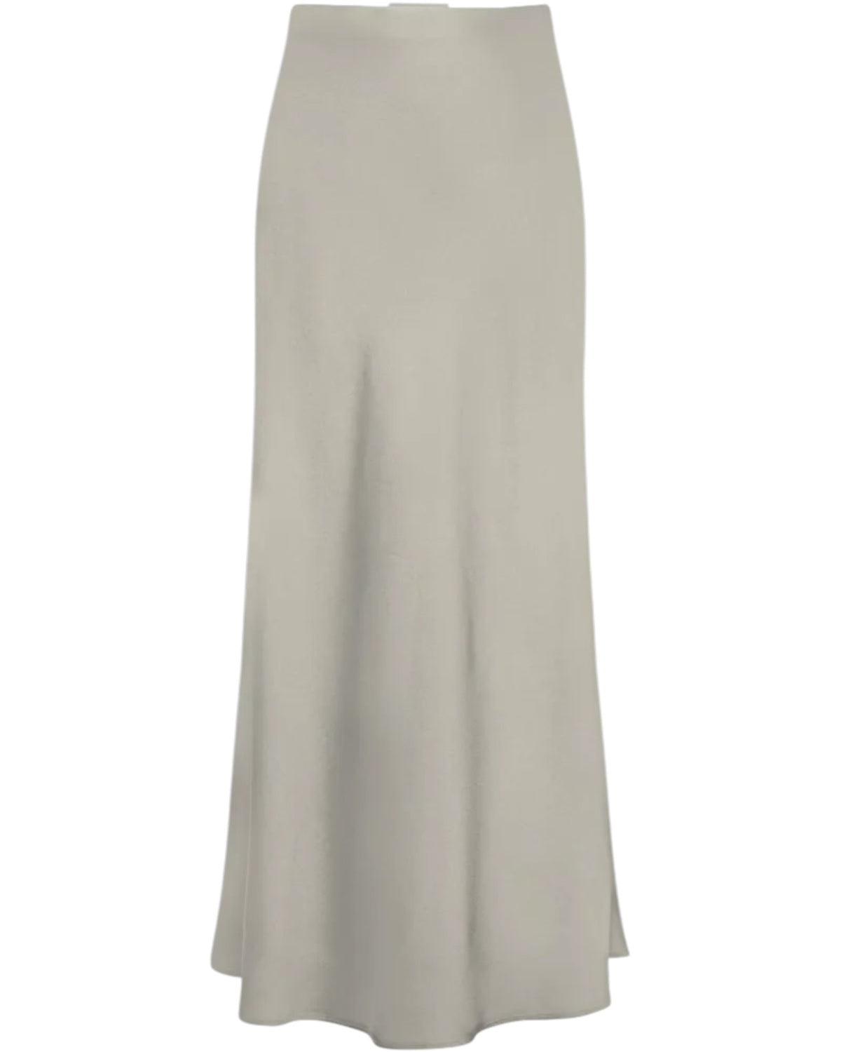 Satin φούστα NEVIDA σε ίσια γραμμή