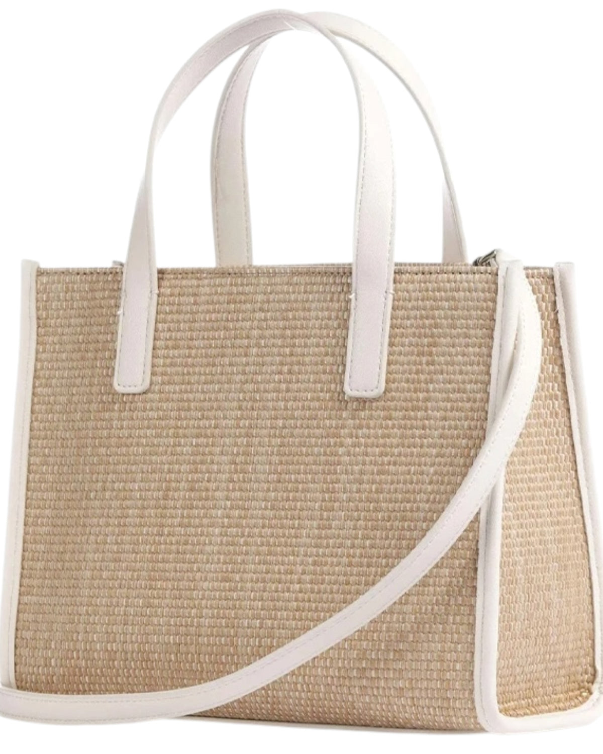 Τσάντα PAOLINA Faux Raffia Small Icon Bag