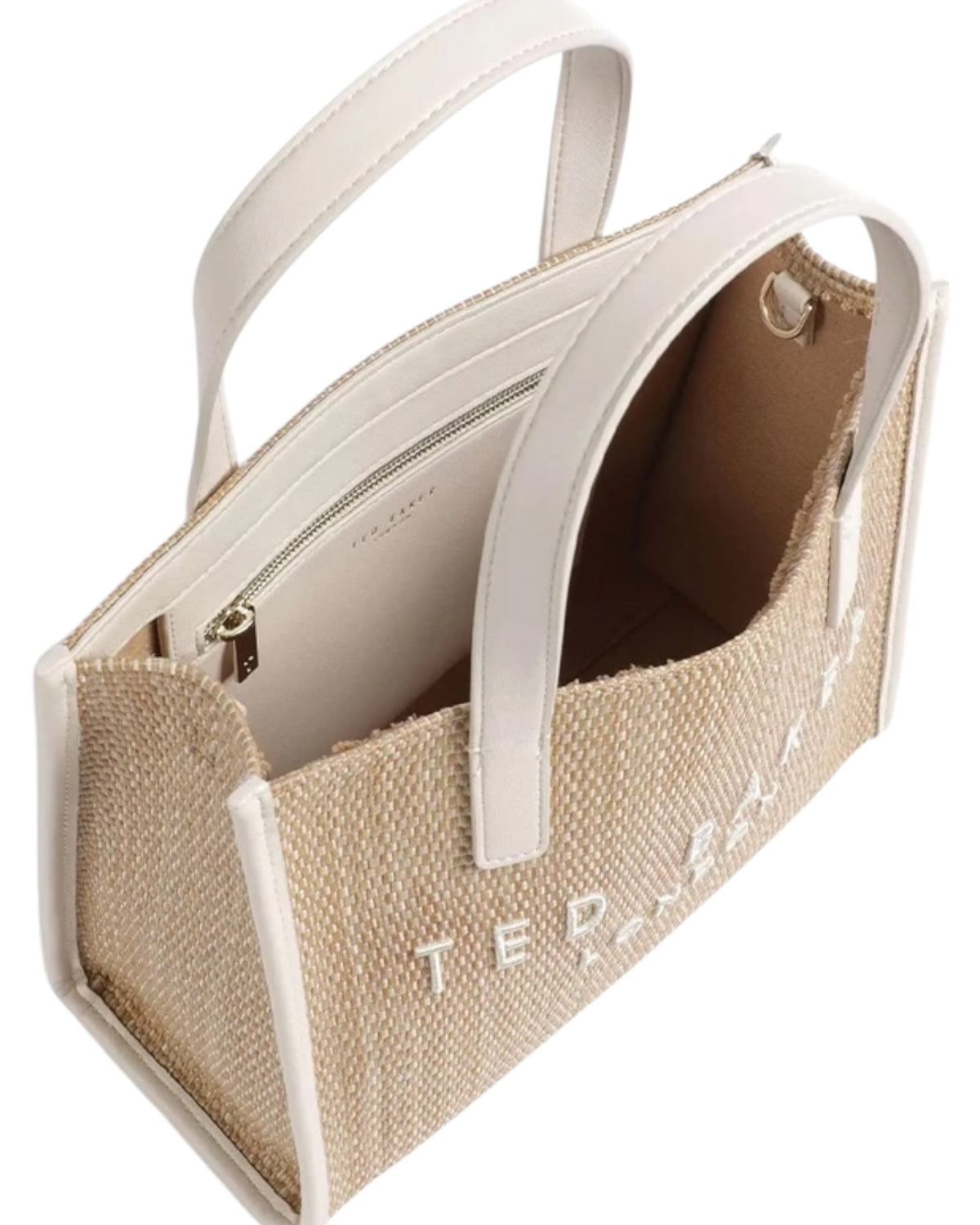 Τσάντα PAOLINA Faux Raffia Small Icon Bag