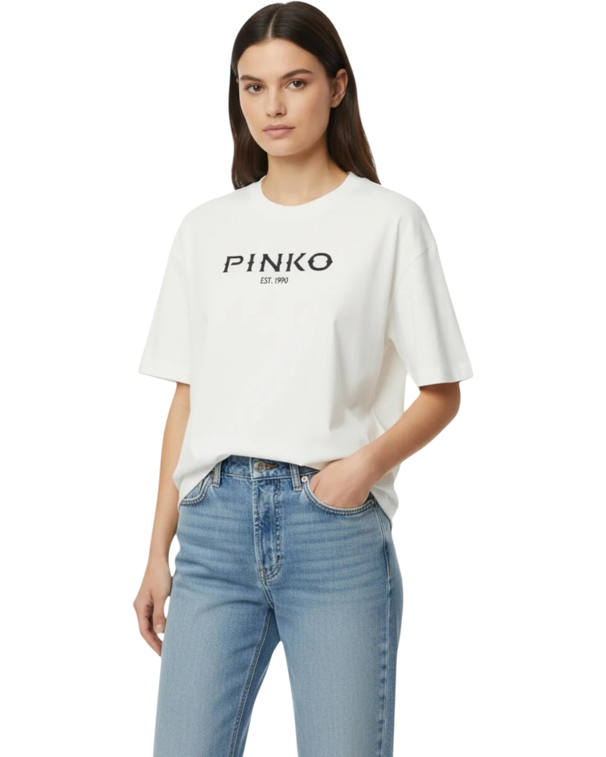 T-shirt με vintage λογότυπο CARMAGNOLA