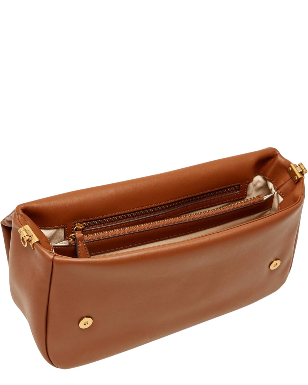 Δερμάτινη τσάντα ώμου CLICK SOFT HORIZONTAL HANDLE CLASSIC