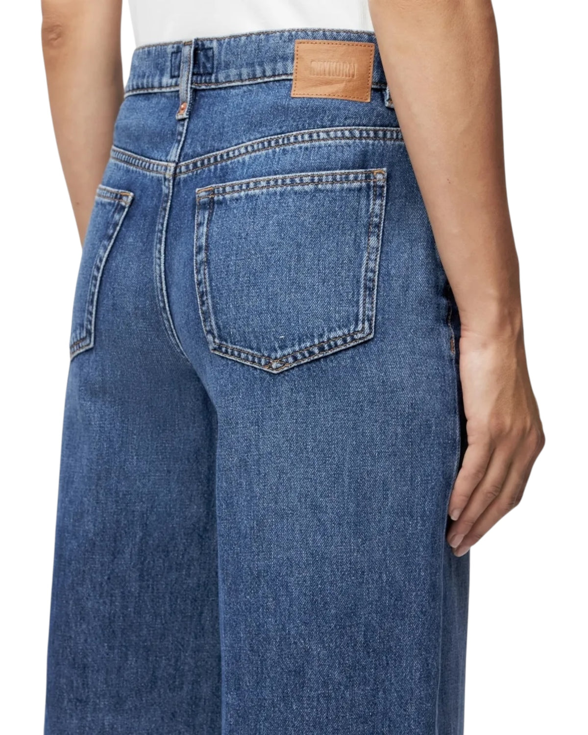 Τζιν με φαρδιά μπατζάκια FLUNG