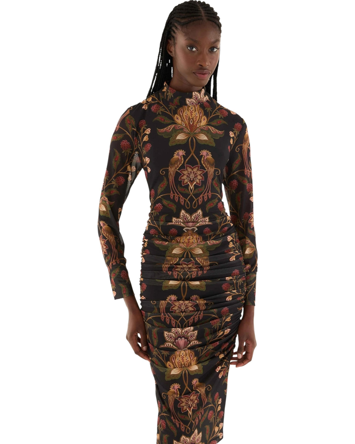 Φόρεμα midi από τούλι BERRY GARDEN