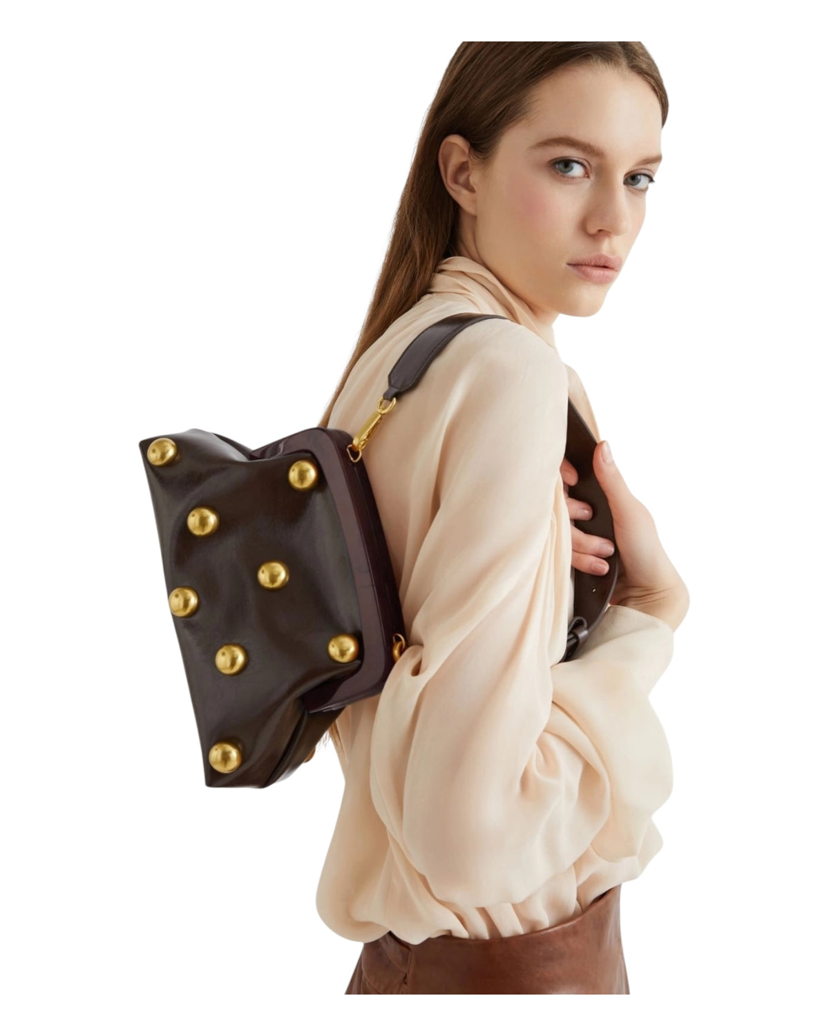 Μικρό δερμάτινο τσαντάκι MUSICA