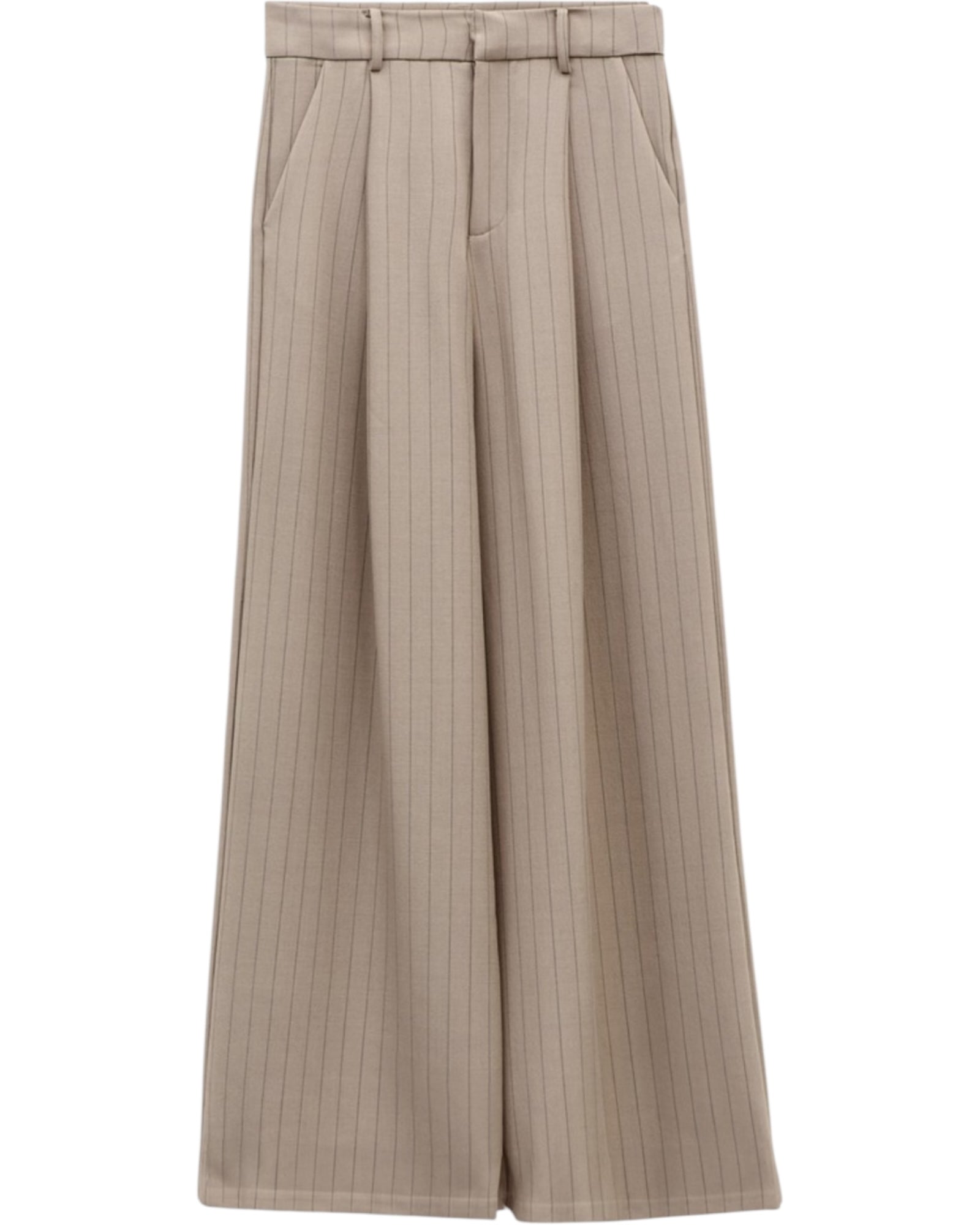 Παντελόνι wide leg ριγέ