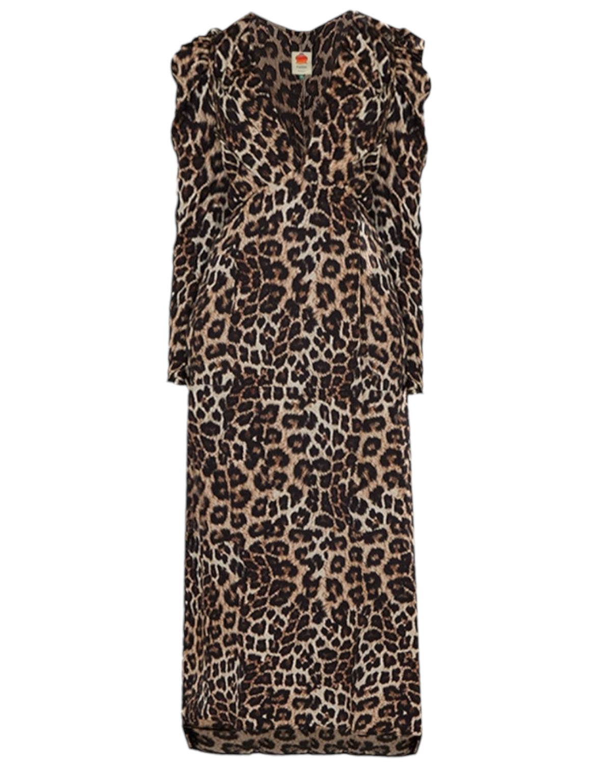 Φόρεμα Midi με animal print