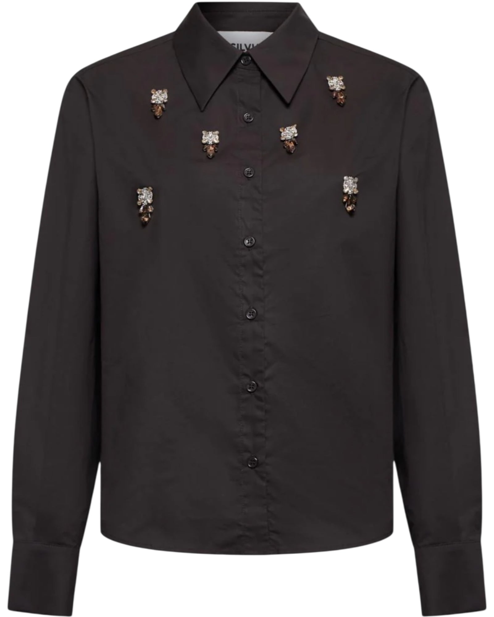 Πουκάμισο με λεπτομέρειες από κοσμήματα BOSSEJA